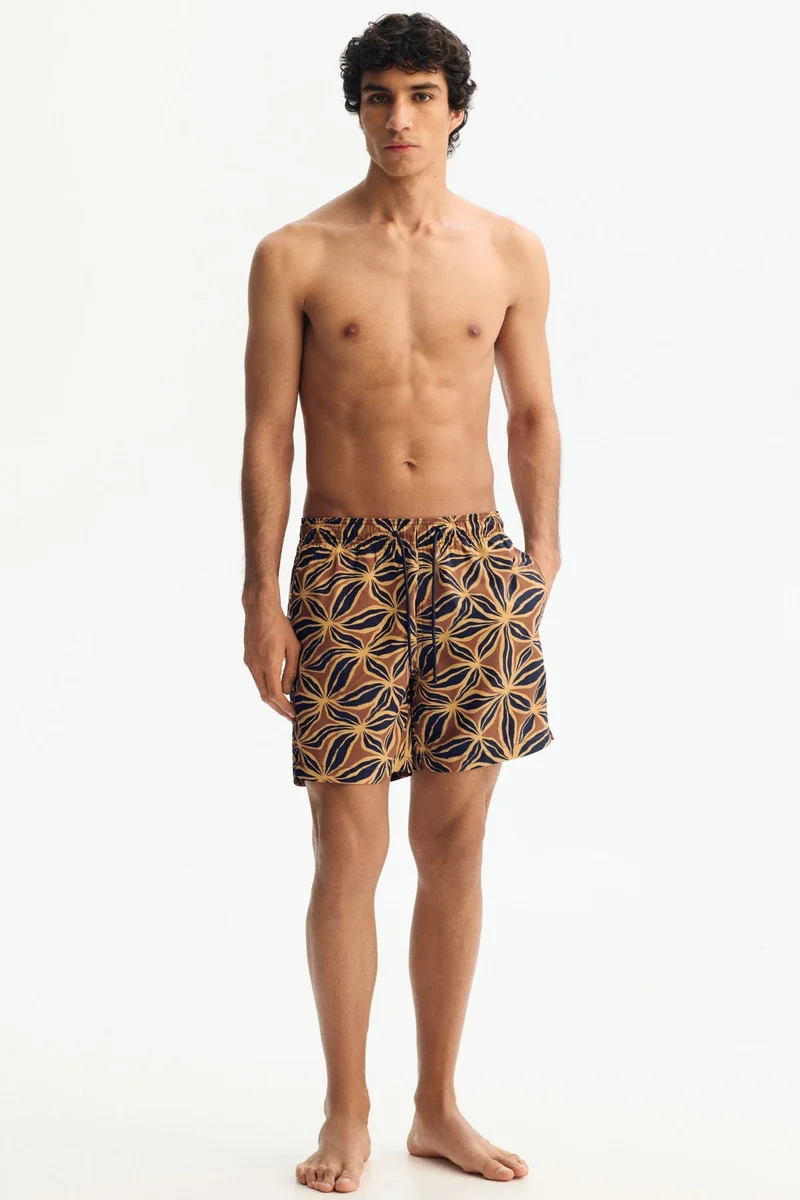 H&M  Patterned swim shorts for Men | Best Price UAE