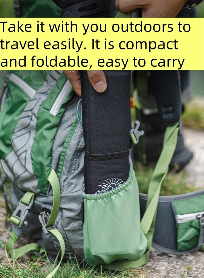 2-pack outdoor moisture-proof cushion ultra-light Oxford cloth portable folding cushion camping beach thickened insulation cushion mountaineering hiking - Image 5