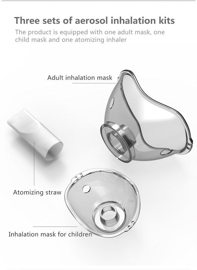 Mini Mesh Nebulizer Handheld Portable Inhale Automizer Silent Ultrasonic Inalador Nebulizador Children Adult Asthma Humidifier