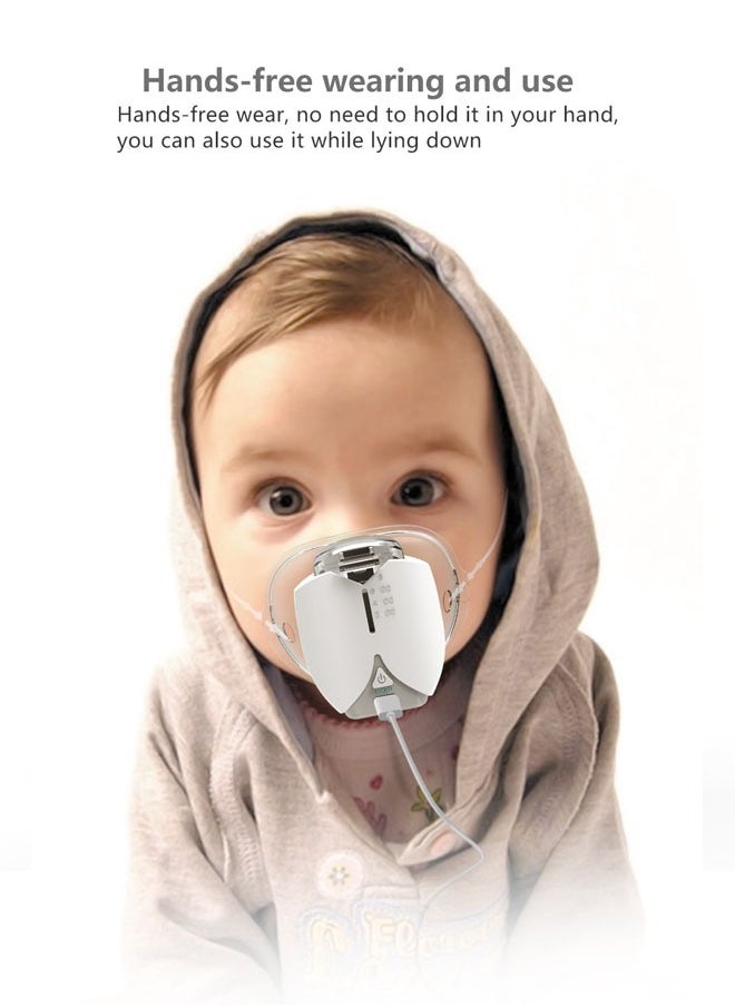 Mini Mesh Nebulizer Handheld Portable Inhale Automizer Silent Ultrasonic Inalador Nebulizador Children Adult Asthma Humidifier