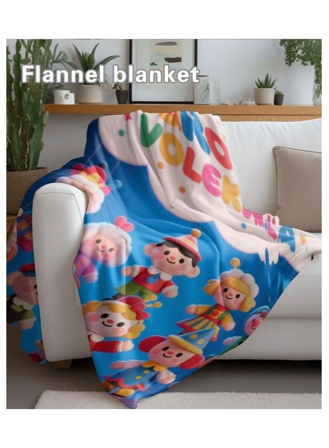 general Flannel thin blanket (warm and comfortable, suitable for sleep, gaming, dust removal and sandproof) 150cm*200cm - 603  - Image 4