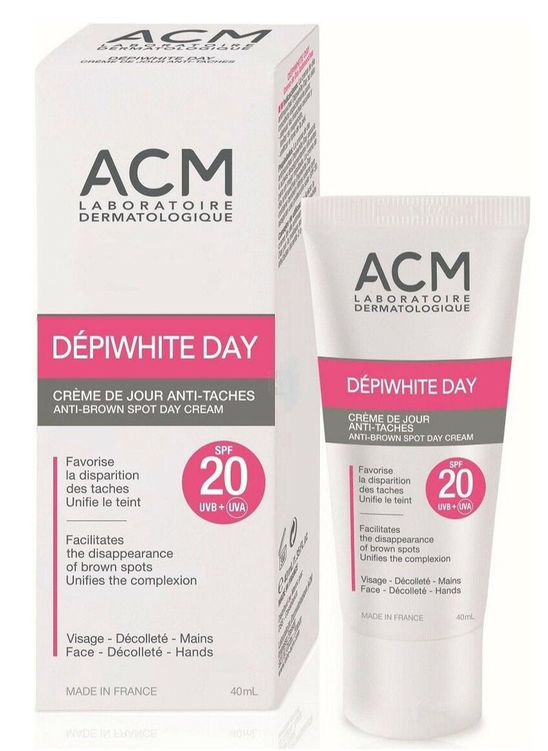 ACM - Depiwhite day SPF20 anti brown spot day cream 40ML - Image 1