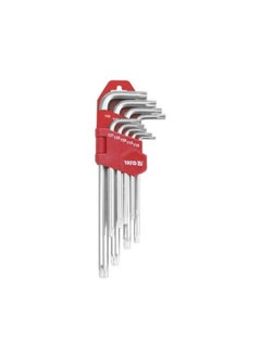 Yato YATO Torx Key 9Pcs T10 - T50 Long Cr-V YT-0512 