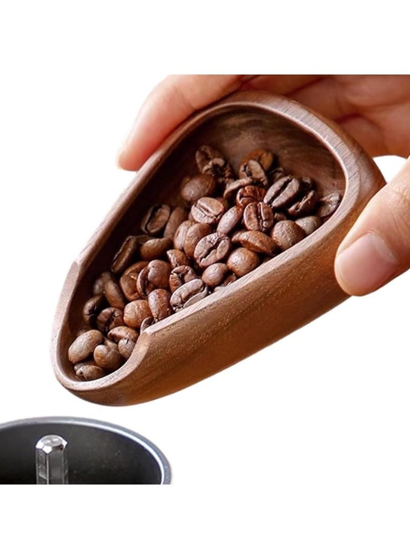 حياة كومفورت كوب جرعات حبوب القهوة والجوز، مجموعة هدايا من ملحقات بار القهوة، وعاء جرعات خشبي لجرعة واحدة، صينية قياس القهوة - Image 5