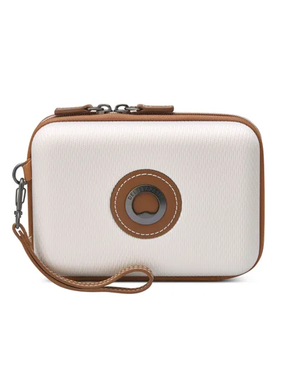 DELSEY Paris Chatelet Air 2.0 Hardcase Clutch With Shoulder Strap (Removable) - Angora