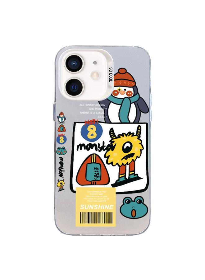 اس-توب جراب لهاتف iPhone 12 من سلسلة Christmas Series PC بغطاء كامل ونمط هاتف - Image 1