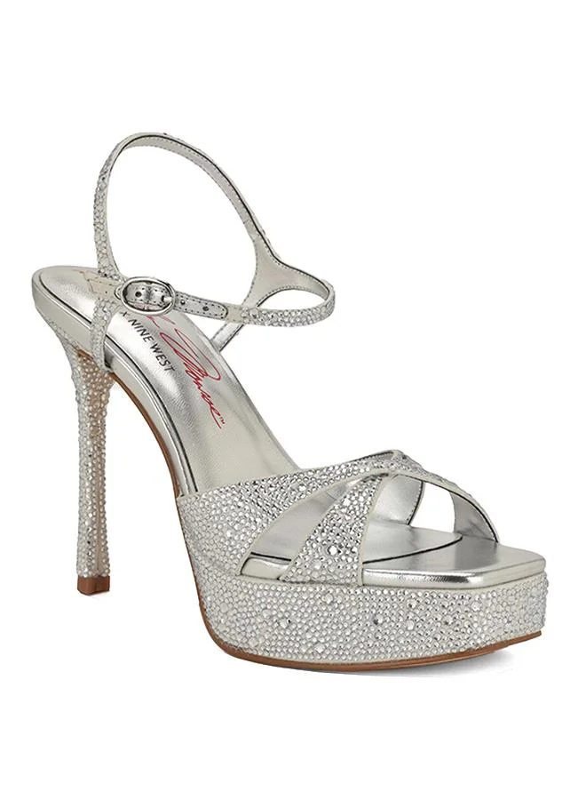 ناين ويست NINEWEST WNTALENTH2 FOOTWEAR SILVER