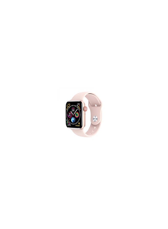 سمارت ساعة سمارت smart watch  لون بينك بطارية 180 ملي امبير مقاومة للماء بيان بحاله الطقس والمناخ - Image 2