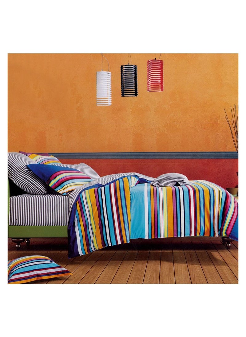Family Bed - stick Bed sheet Cotton 3 pieces size 120 x 200 cm Model 133 from Family Bed - Image 1
