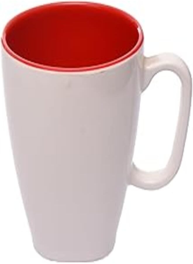 Moments Moments Dual Coffee Mug, Red/Ivory 