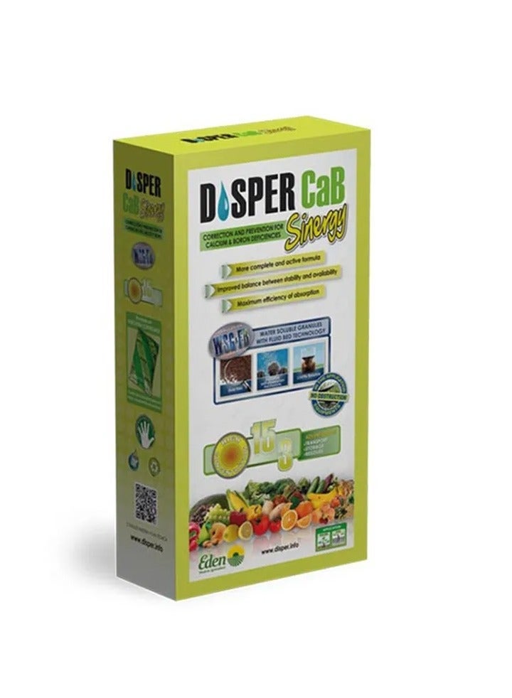 Eden Disper Cab Sinergy Organic Correction & Prevention For Calcium and Boron Deficiencies Made in Spain