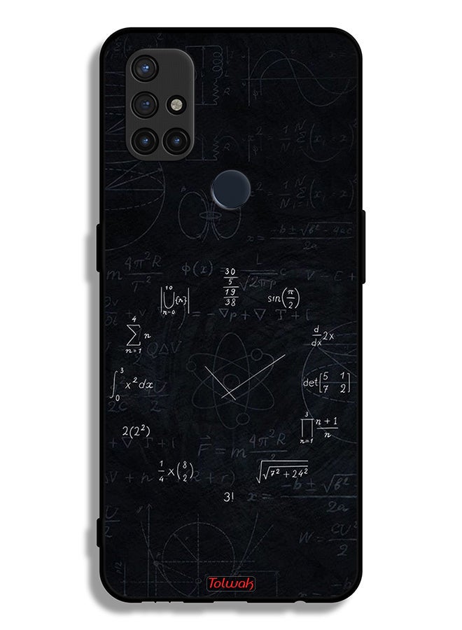 Tolwak OnePlus Nord N10 5G Protective Case Cover Maths Clock - Image 2