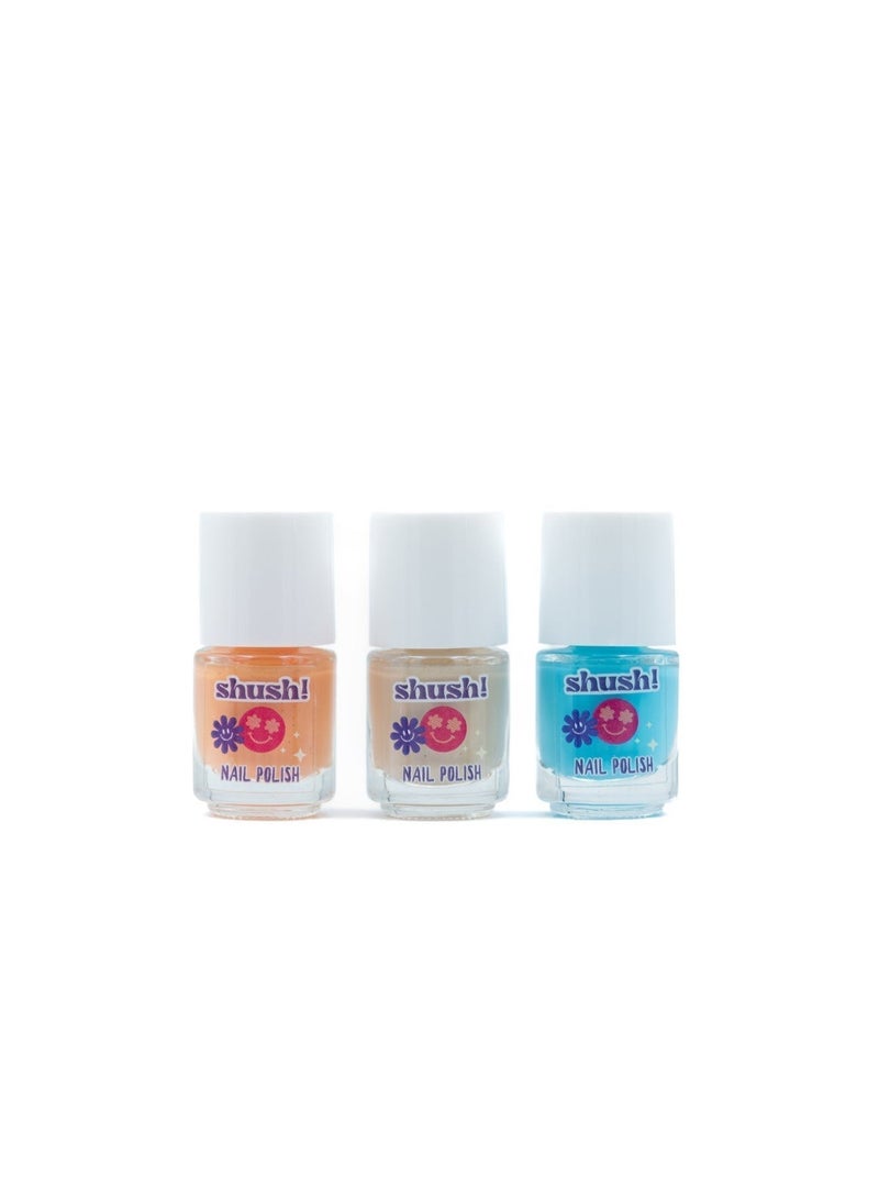 Shush! Desert Dreams Trio Nail Polish Set (3‑Colours) –  Age 5+ - Image 3
