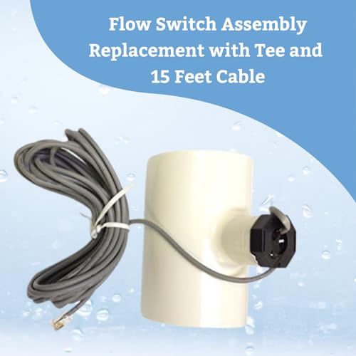Southeastern Flow Switch Assembly with Tee Replacement Kit for GLX-FLO-RP Hayward(R)* Chlorine Generators - 15 Feet Cable Reliable Flow Detection for Optimal Pool Maintenance - Image 5