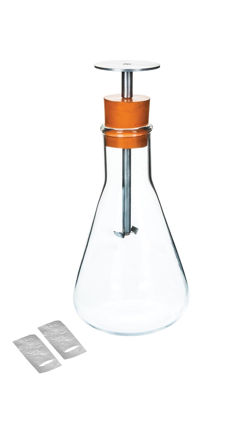Labs Aluminum Leaf Flask Electroscope