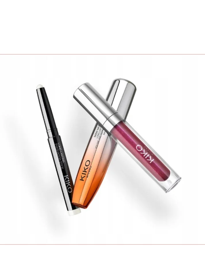 KIKO MILANO Snow-Kissed Holiday Glam-Faves Make Up Gift Set