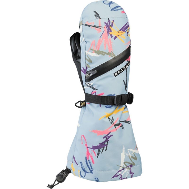 Burton Kids' Vent Mittens, Scribble, XL - Image 1
