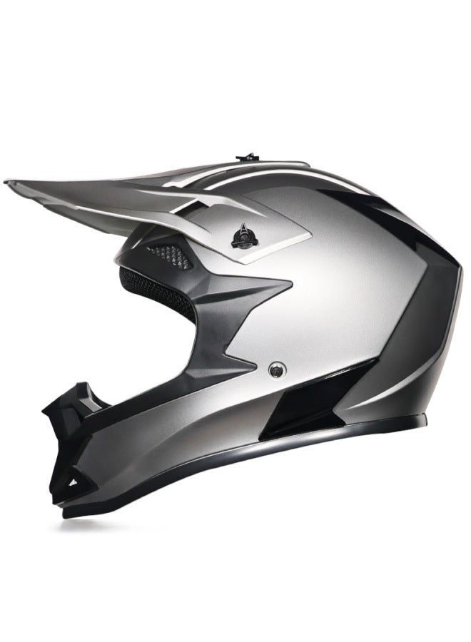 Metallic Grey Monochrome Daifa Orz Cross-country Cycling Helmet O'neill Men's And Women's Pull Helmet Large Size Mountain Breathable Cross-country Helmet