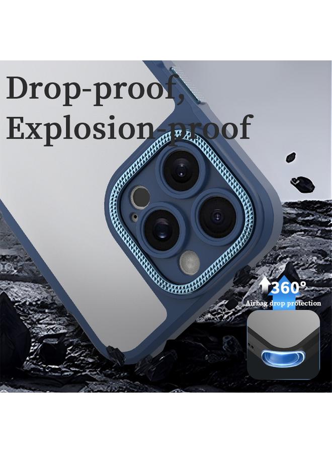 S-TOP Case For iPhone 16 Pro Bodyguard Micro Matte PC Hybrid TPU Phone Case - Image 3