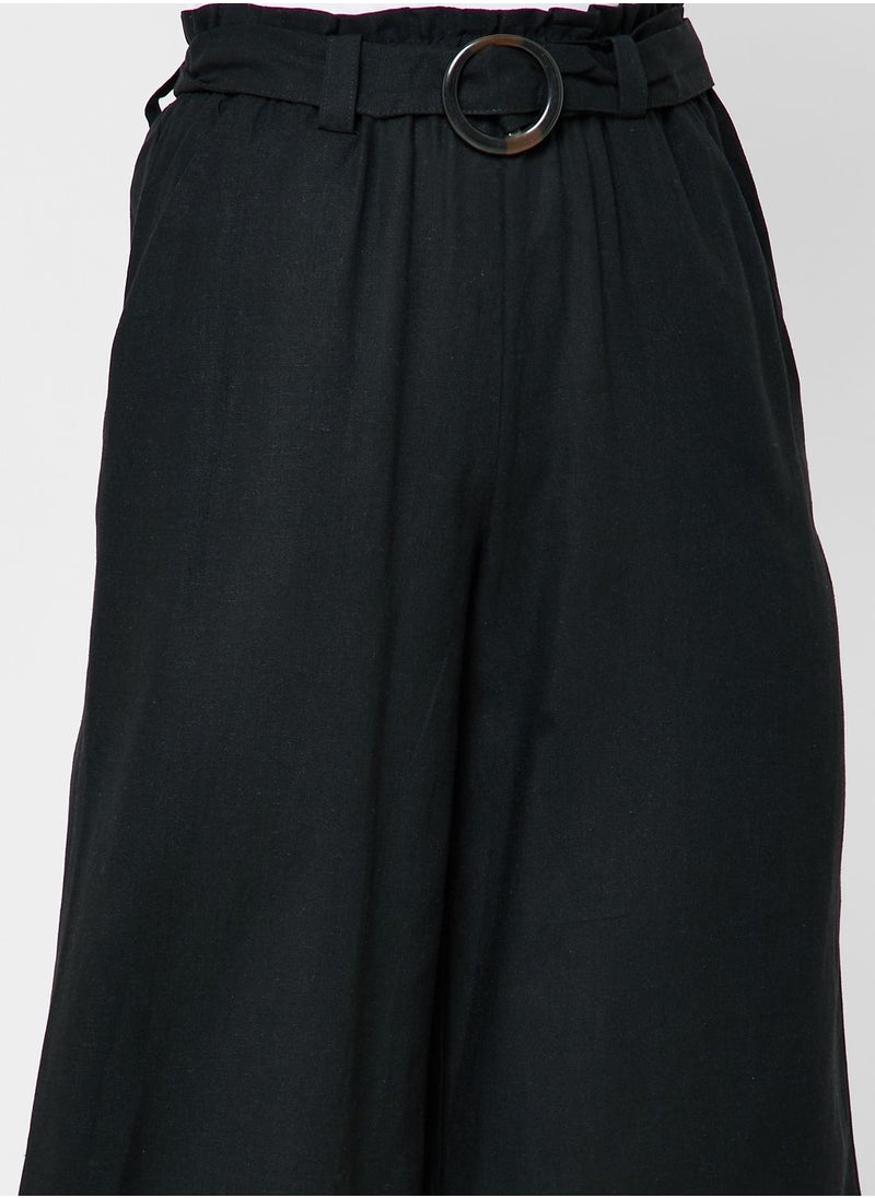 Cotton On Buckle Detail Culottes Pants  - Image 3