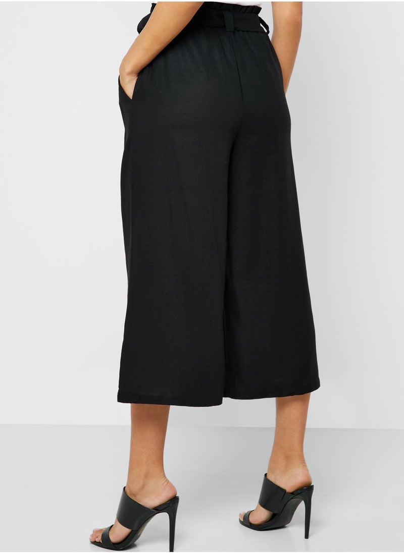 Cotton On Buckle Detail Culottes Pants  - Image 2