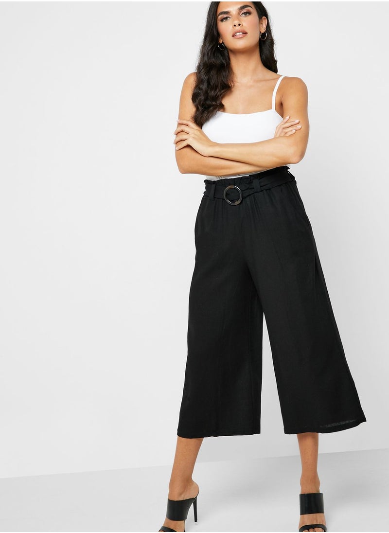 Cotton On Buckle Detail Culottes Pants  - Image 4