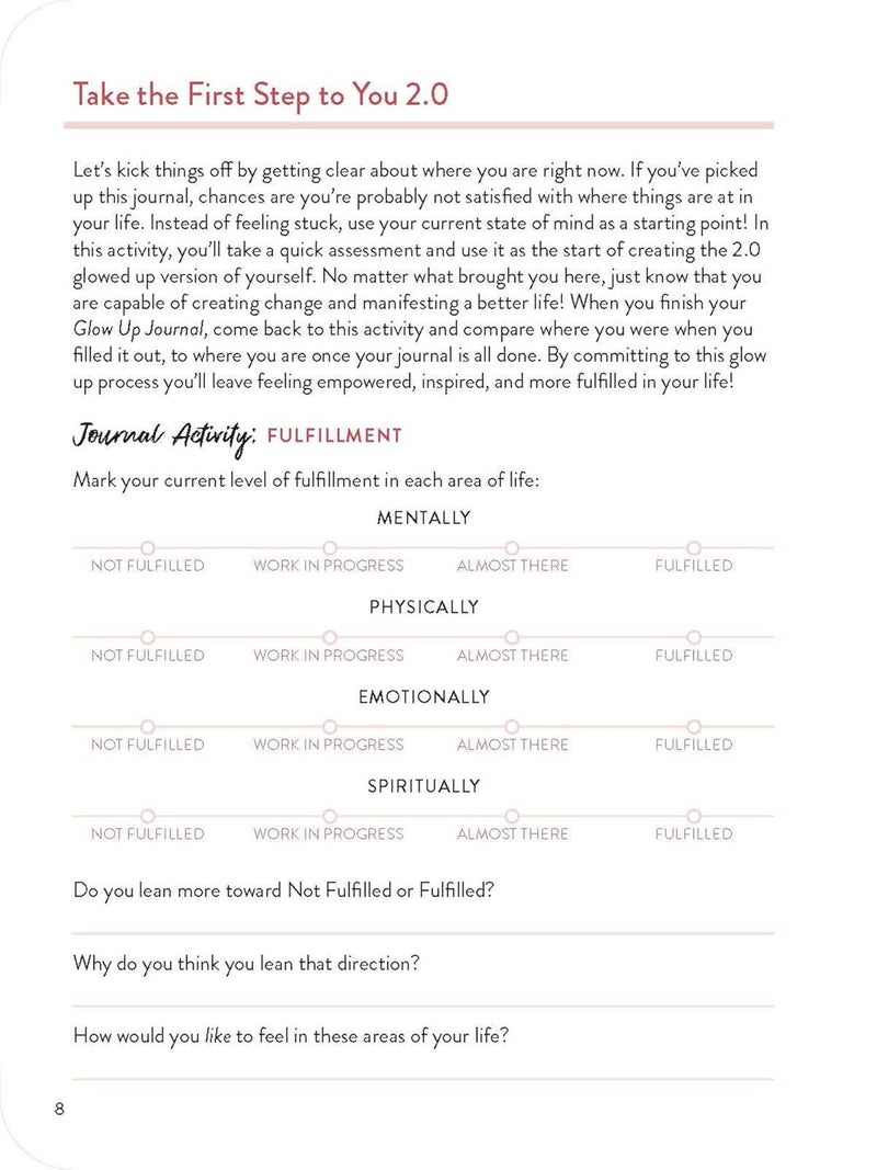 The Glow Up Journal: Everything You Need to Set Goals, Create Inspo-and Make It Happen! - Image 5