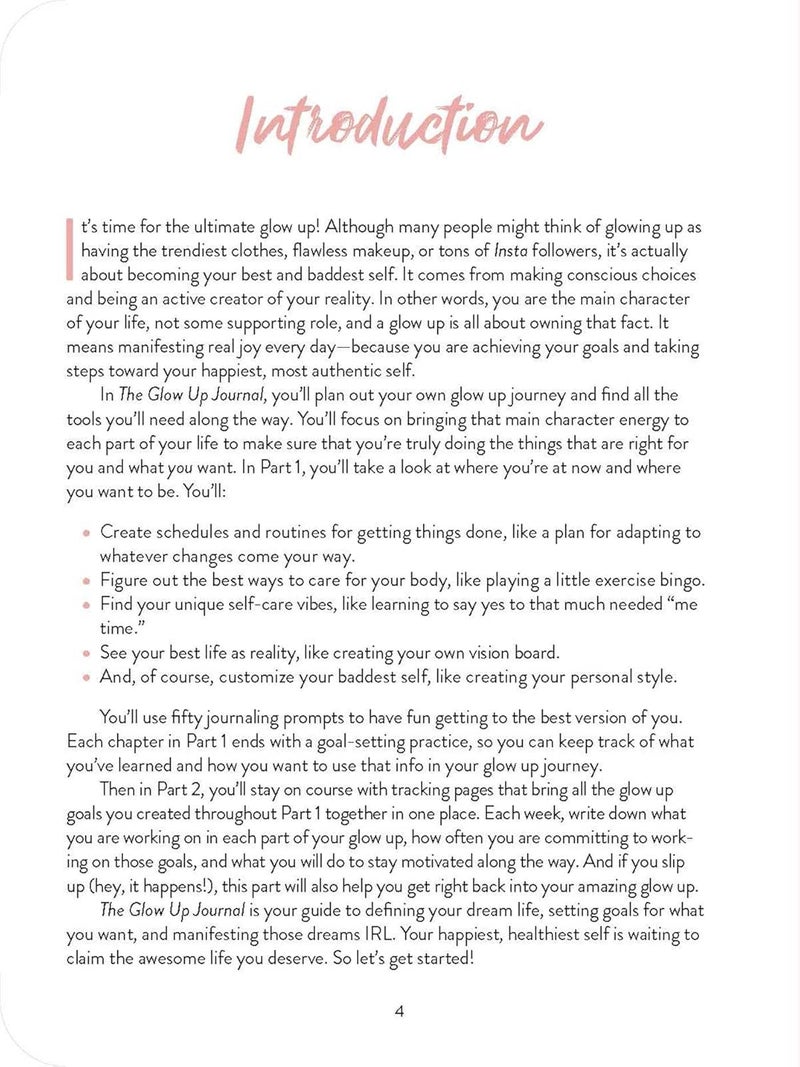 The Glow Up Journal: Everything You Need to Set Goals, Create Inspo-and Make It Happen! - Image 2