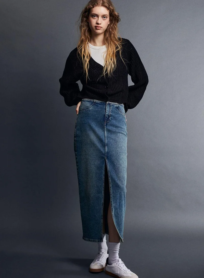 H&M Balloon Sleeve Knitted Cardigan