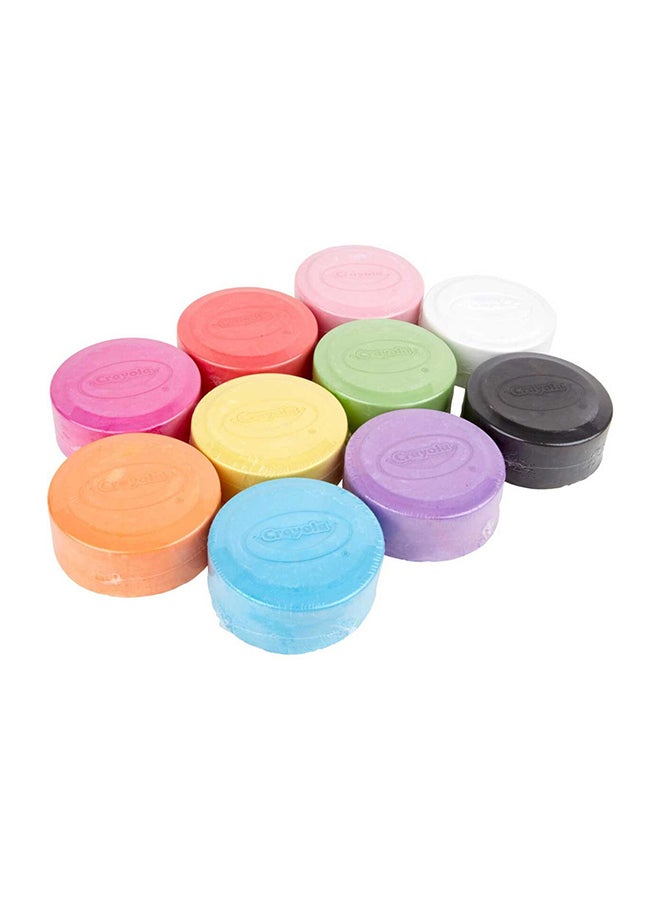 Crayola Washable Sidewalk Chalk – 10 Vibrant Colors, Long-Lasting Outdoor Chalk Set for Kids, Non-Toxic & Easy to Clean - Image 3