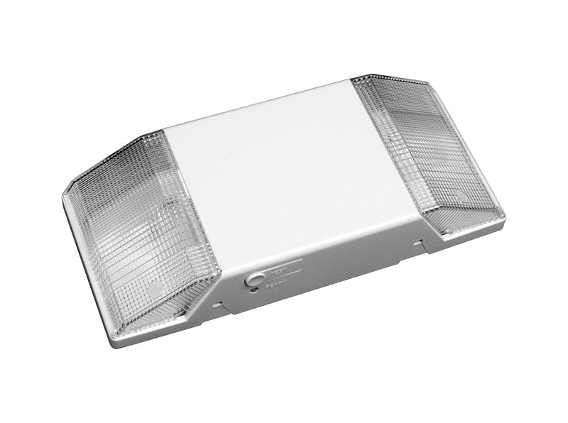 NICOR Lighting Compact Emergency LED Light Fixture EML210UNVWH