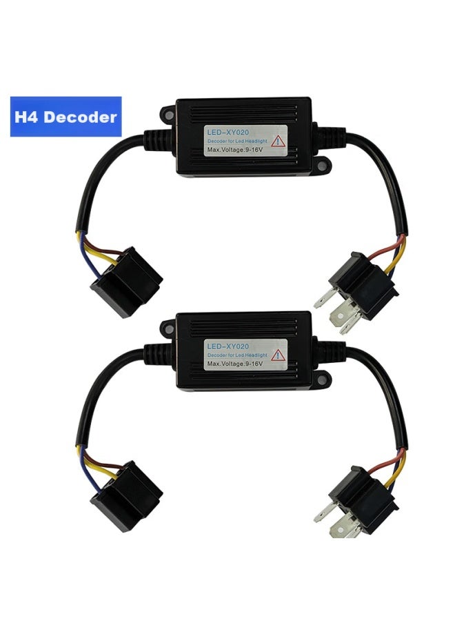 Sast Car Led Headlight Decoder Filter Strobe Fault Detector Automotive Accessory Filter Decoder H4