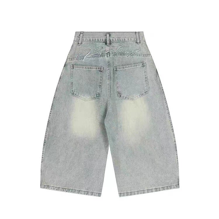 Unisex Casual Daily Denim Jeans - Image 3