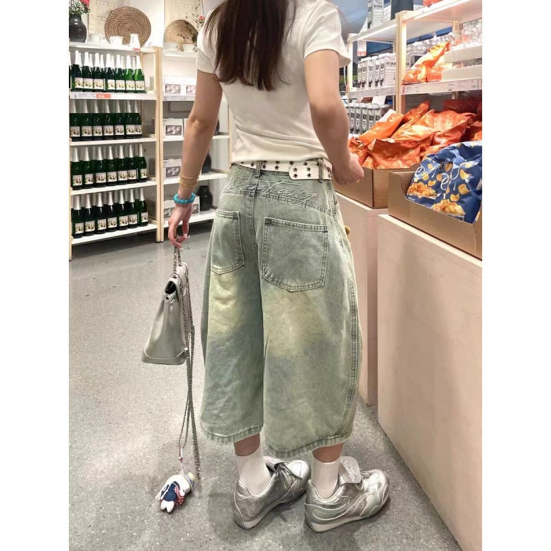 Unisex Casual Daily Denim Jeans - Image 1