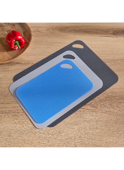 مجموعة لوحات تقطيع مرنة من 3 قطع 38 × 0.05 × 29 سم