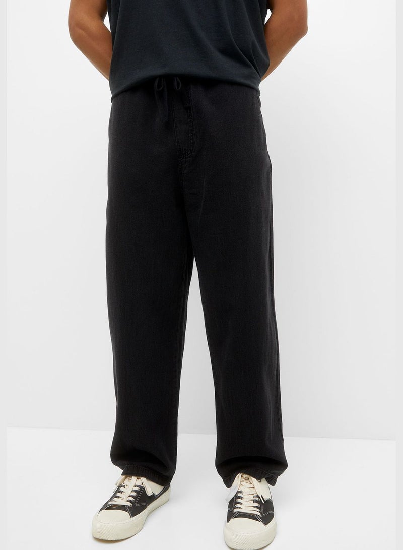 PULL&BEAR Basic jogger jeans - Image 4