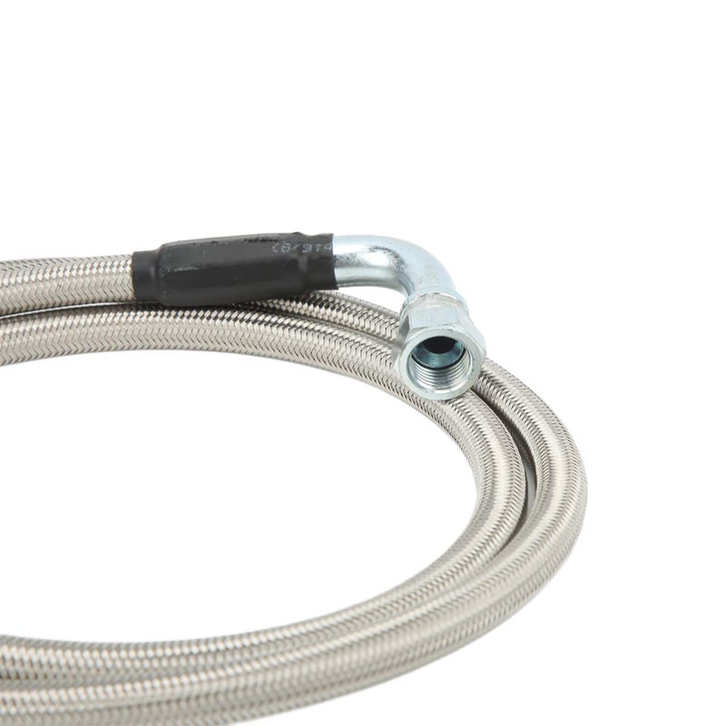 Heavy Duty Metal Transmission Cooler Line Kit 50 Inch with 8 Adapters for TH350 700R4 TH400 4L80E - Image 4