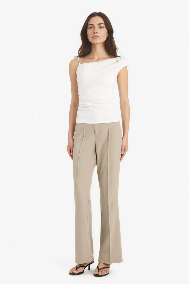 ديفاكتو Flare Zipper Trousers