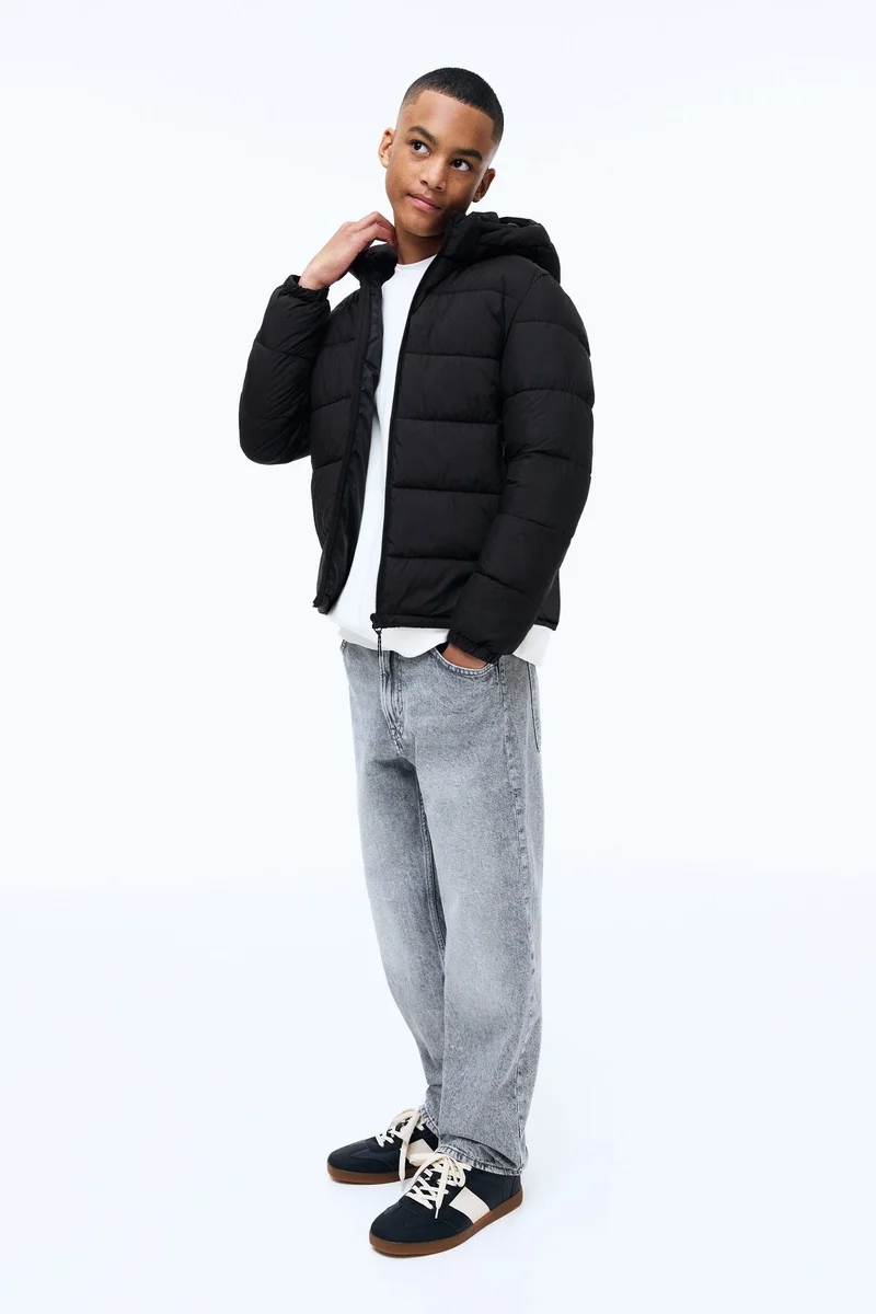 اتش اند ام جاكيت منفوخ ومقاوم للماء