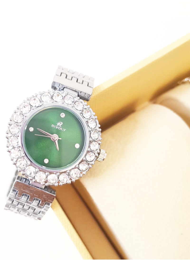 Rivoly - Women's Rivoli Brand Set, Consisting of a Watch and set of Bracelets - Image 1