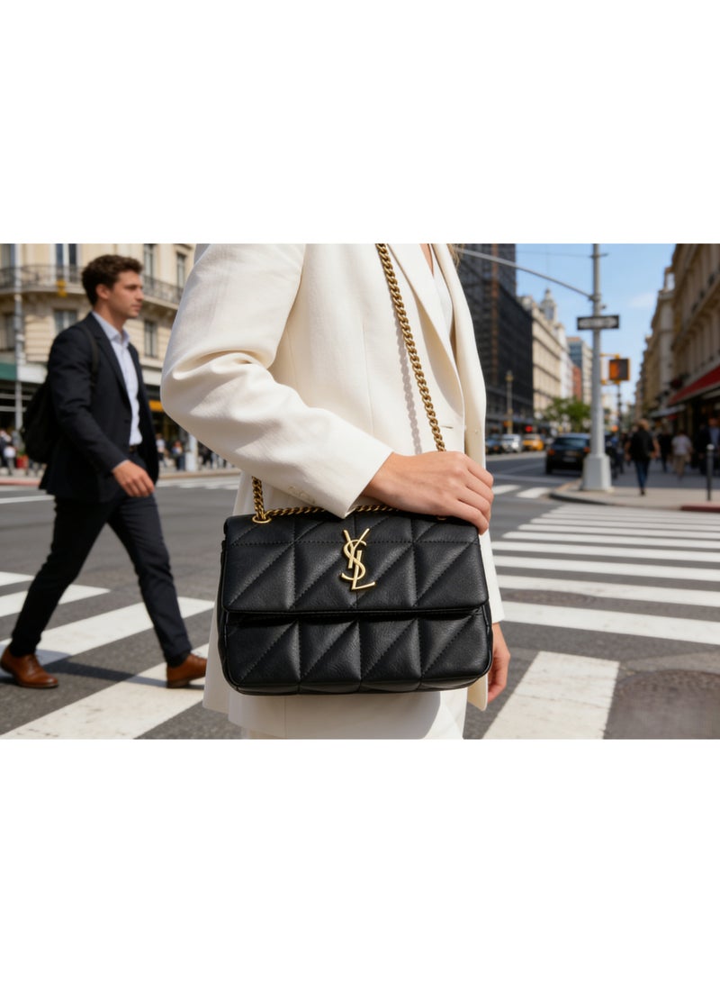 Saint Laurent YSL Bag, Women's Luxury Leather bag with Classic Logo, Versatile Crossbody Bag - Image 2