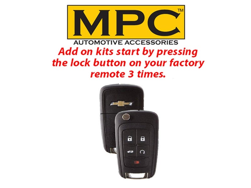 MPC Factory Remote Activated Remote Start Compatible with 2010-2019 Chevrolet Cruze - Plugin T-Harness - FlashLink Updater - Premier USA Based Tech Support - Image 4