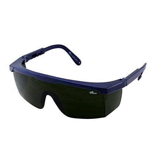 Lethend IR 5.0 Welding Safety Glasses, Anti Fog Lens Safety Eyewear Goggles, Adjustable Frames, Scratch-Resistant, Torch Brazing Welding Cutting Soldering Goggles, Helmet, Mask, UV Protection - Image 1