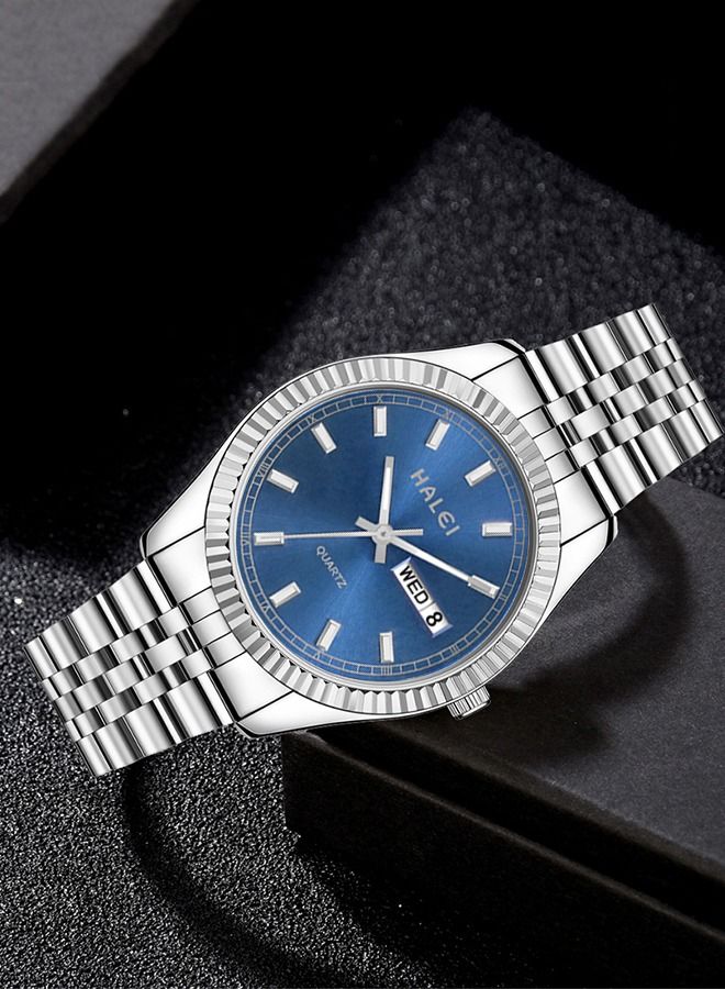 هالي هارلي الفولاذ المقاوم للصدأ كوارتز ووتش 583ml-28mm / 40mm - فضي - Image 2