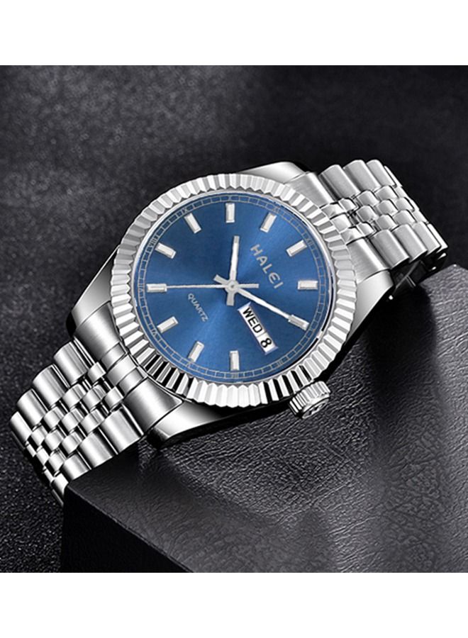 هالي هارلي الفولاذ المقاوم للصدأ كوارتز ووتش 583ml-28mm / 40mm - فضي - Image 3