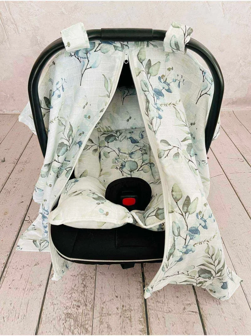 جونييروس Muslin Stroller Cover and Infant Carrier Cushion