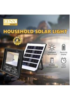 Denx 100W Solar Powered LED Flood Light with Remote Control Water and dust resistant  - Image 3
