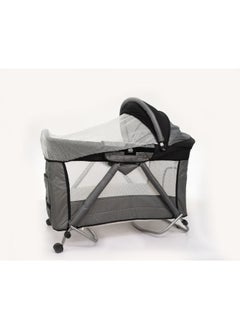 Uni baby Baby's Crib -Grey 