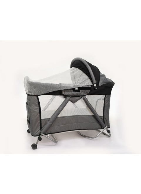 Baby's Crib -Grey