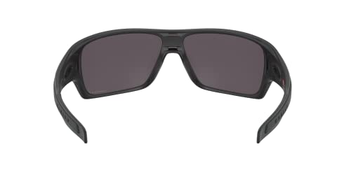 Oakley Men's OO9307 Turbine Rotor Rectangular Sunglasses, Matte Black/Prizm Grey Polarized, 32 mm - Image 4
